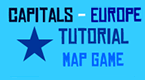 Capitals of Europe Game - Level 1