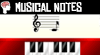 musical notes - brain game