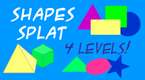 shapes splat math game