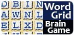word grid - brain game